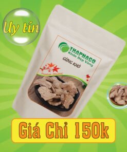 Túi 500g gừng sấy khô giá rẻ