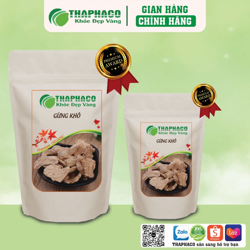 Gừng khô túi 1kg nguyên chất giá rẻ 