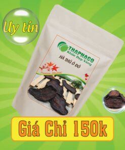 Túi 500g hà thủ ô đỏ sấy khô giá rẻ