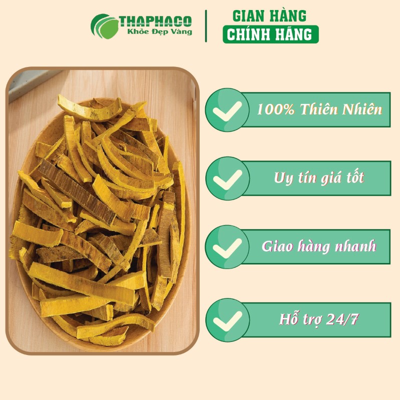 Địa chỉ uy tín để mua 500g hoàng bá sấy khô giá rẻ tại TP.HCM