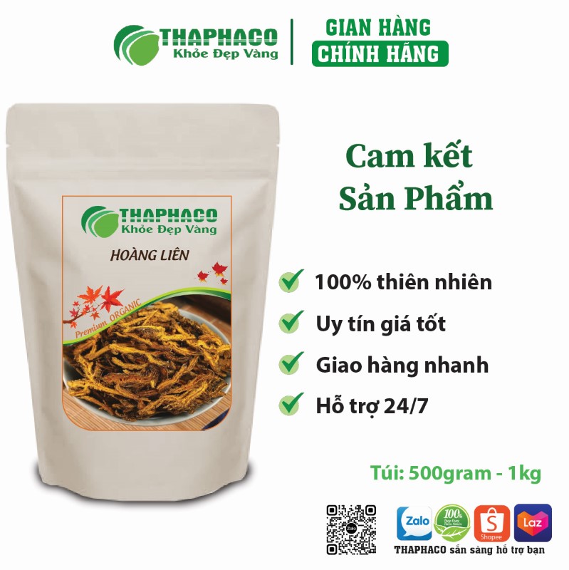 Mua túi 1kg hoàng liên khô giá rẻ, tiện lợi, dễ sử dụng