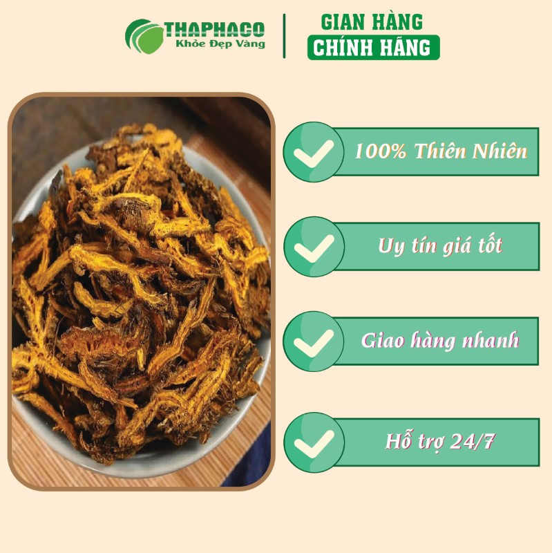 THAPHACO nơi bán 500g hoàng liên khô chính hãng giá tốt tại TP.HCM