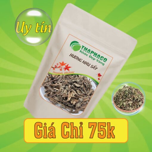 Túi 500g hương nhu sấy khô giá rẻ