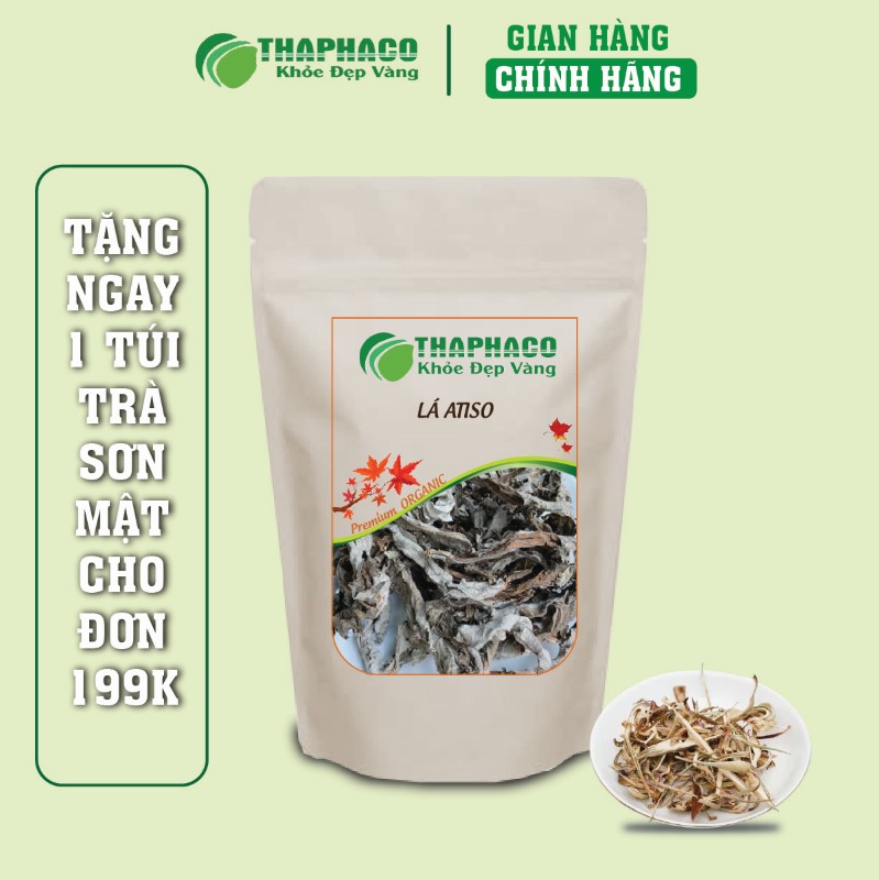 Túi 500g lá atiso sấy khô phù hợp với nhiều đối tượng sử dụng