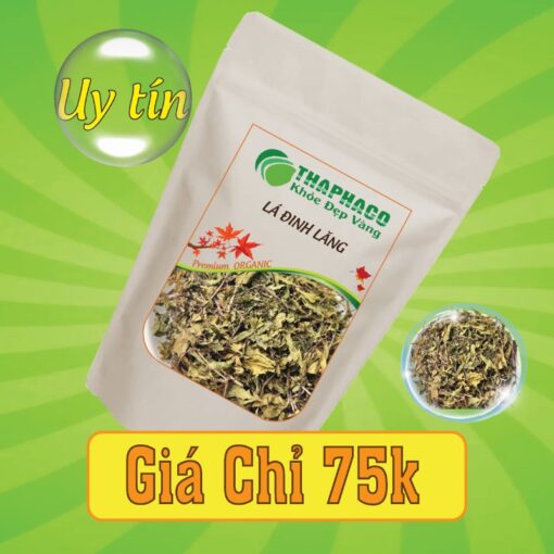 Túi 500g lá đinh lăng sấy khô giá rẻ