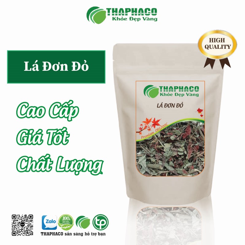 Mua 1kg lá đơn đỏ khô cao cấp, giá tốt, chất lượng tại THAPHACO