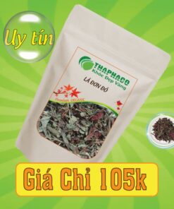 Túi 500g lá đơn đỏ sấy khô giá rẻ