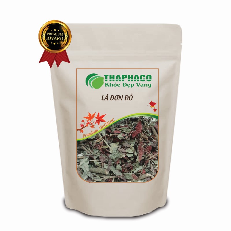 Túi 500g đơn lá đỏ sấy khô chất lượng tại THAPHACO
