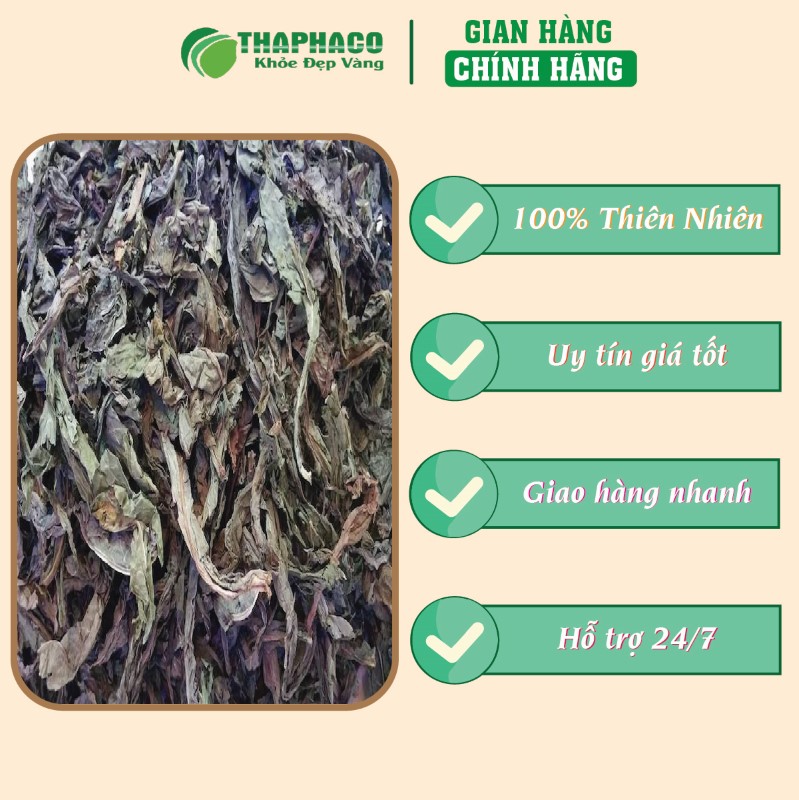 Địa chỉ bán túi 500g lá khôi tía sấy khô giá rẻ tại TP.HCM