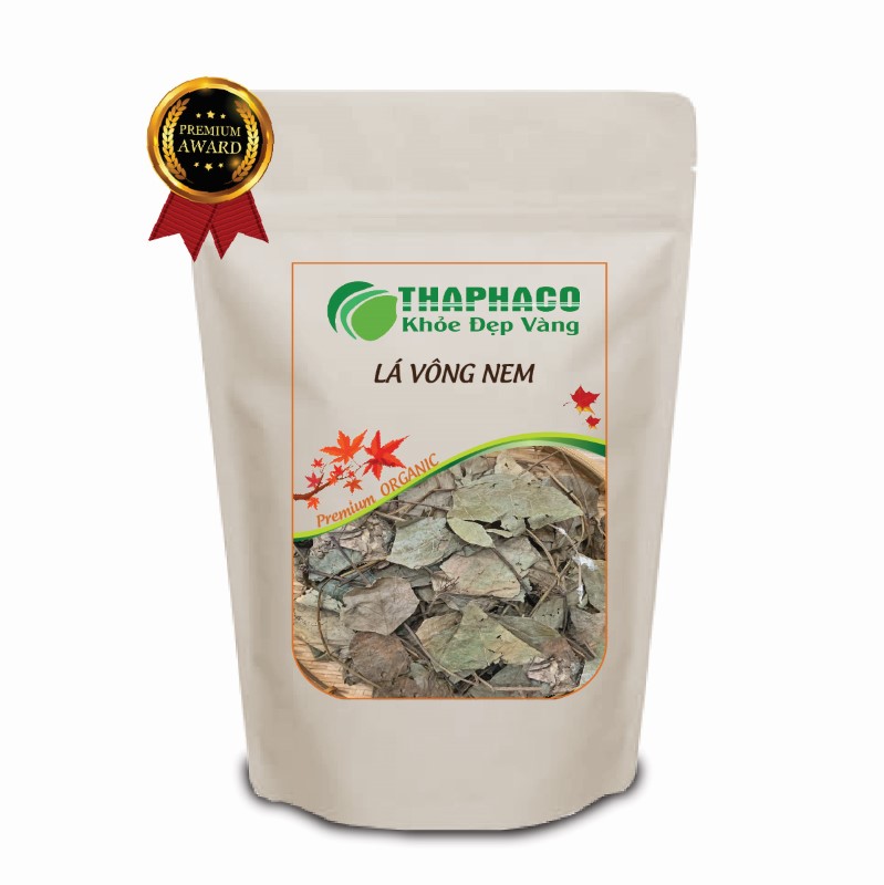 Túi sản phẩm lá vông nem sấy khô 500g tại THAPHACO