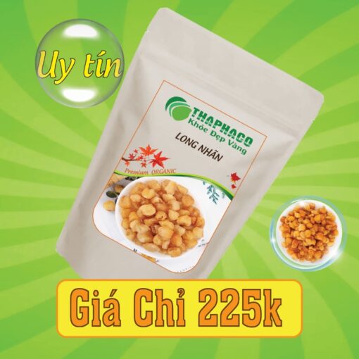Túi 500g long nhãn sấy khô giá rẻ