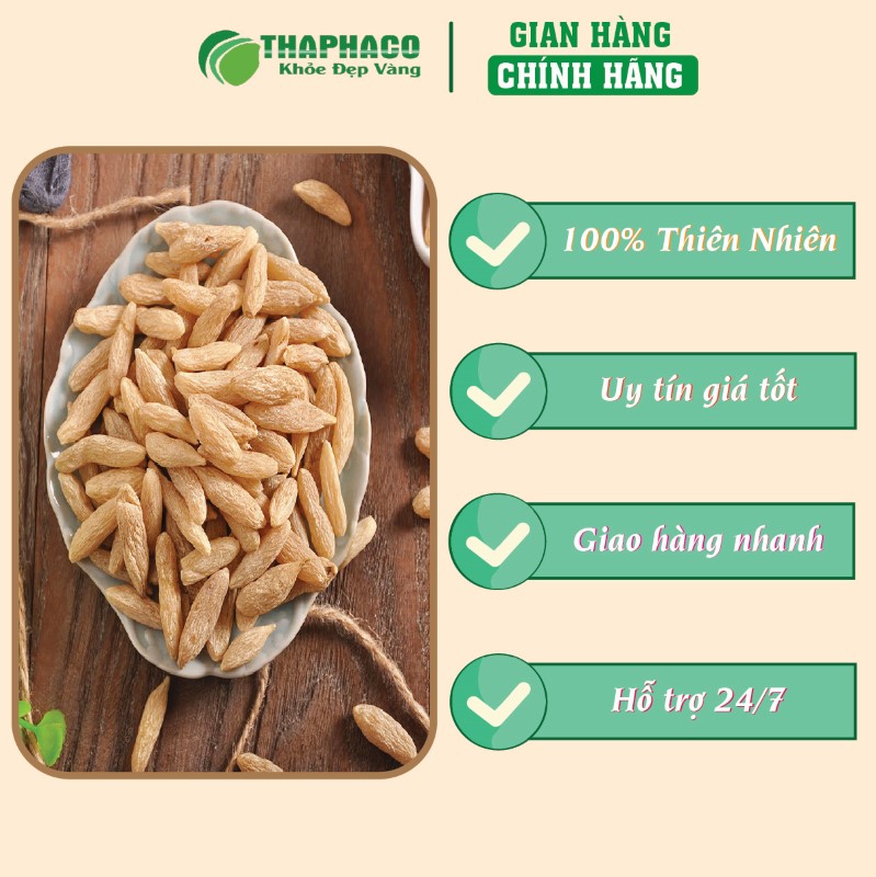 Liên hệ THAPHACO để mua 500g mạch môn đông sấy khô giá rẻ tại TP.HCM