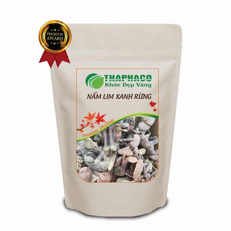 Hình ảnh sản phẩm nấm lim xanh rừng sấy khô túi 500g