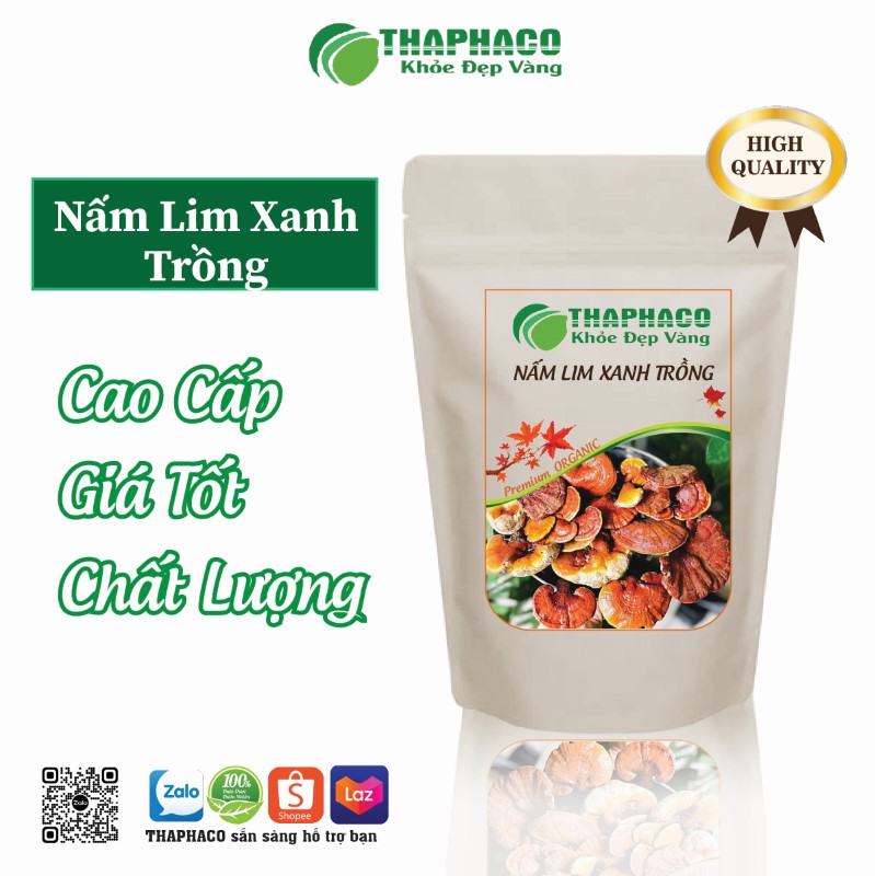 Mua 1kg nấm lim xanh trồng khô cao cấp, giá tốt, chất lượng tại THAPHACO