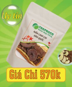Túi 500g nấm linh chi Hàn Quốc sấy khô giá rẻ
