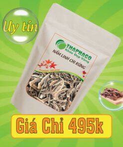 Túi 500g nấm linh chi rừng sấy khô giá rẻ