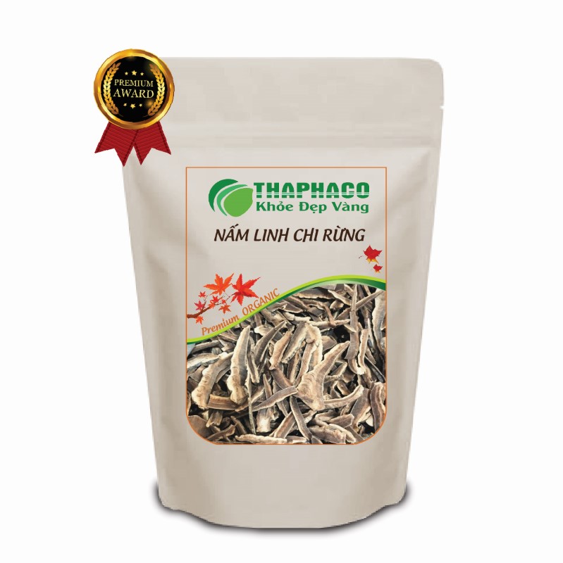 Hình ảnh sản phẩm túi 500g nấm linh chi rừng sấy khô