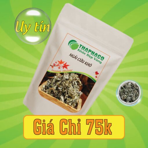 Túi 500g ngải cứu sấy khô giá rẻ