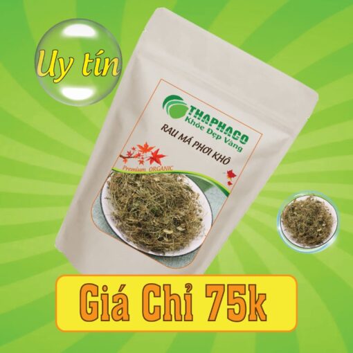 Túi 500g rau má phơi khô giá rẻ