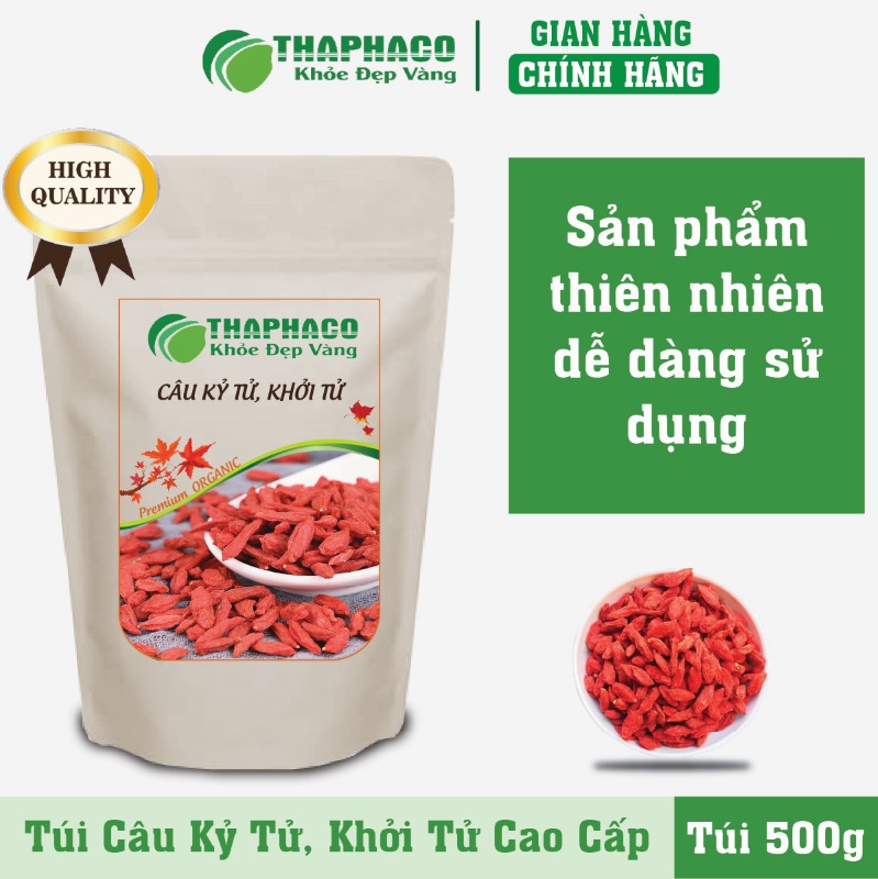 Câu kỷ tử, khởi tử sấy khô túi 1kg nguyên chất 