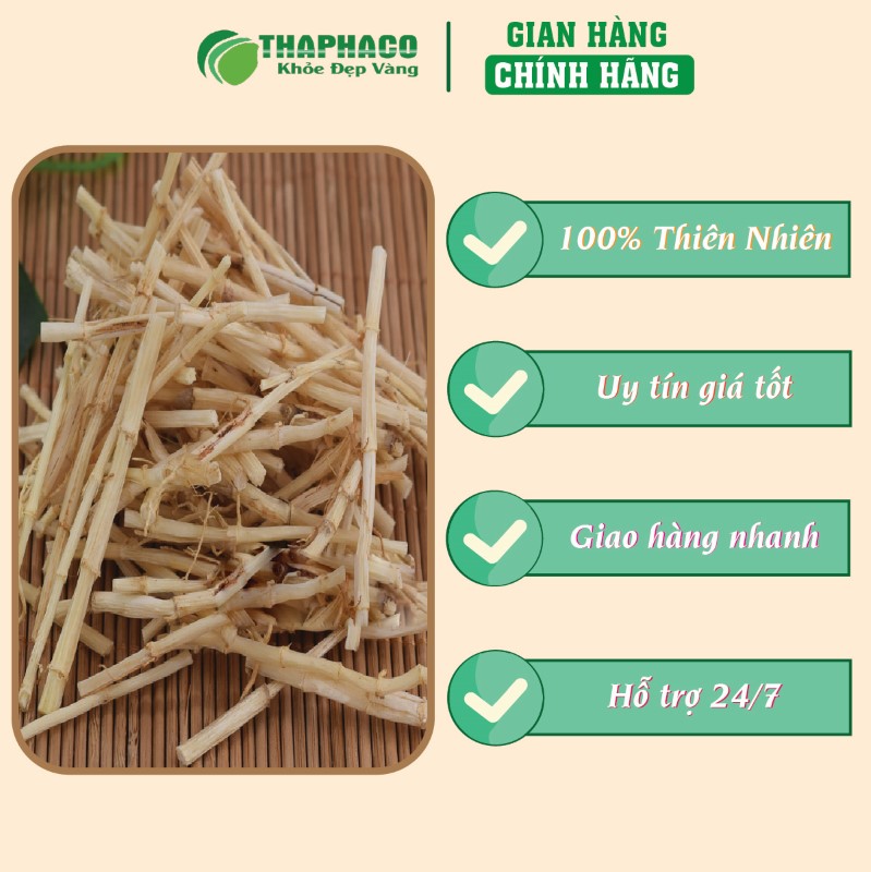 Địa chỉ uy tín để mua 500g rễ cỏ tranh sấy khô giá rẻ tại TP.HCM