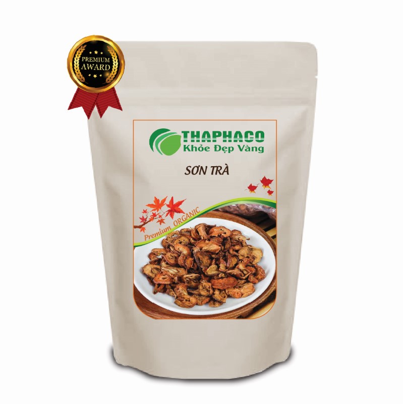 Hình ảnh sản phẩm sơn trà sấy khô túi 500g THAPHACO
