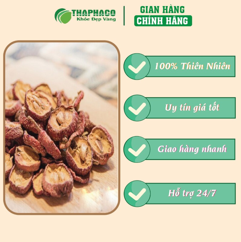 THAPHACO địa chỉ mua 500g sơn trà sấy khô uy tín tại TP.HCM