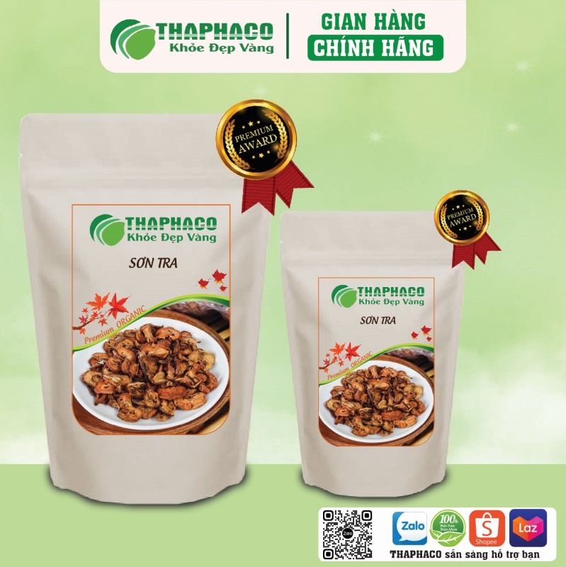 Sơn tra táo mèo sấy khô túi 500g 