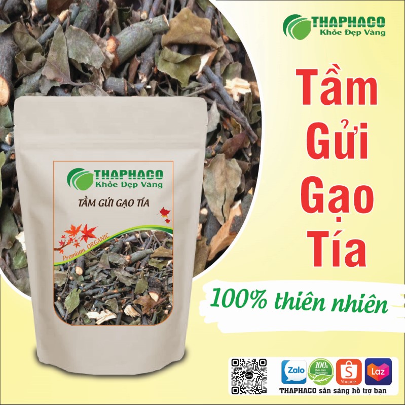 Tầm gửi gạo tía khô túi 1kg nguyên chất giá rẻ 