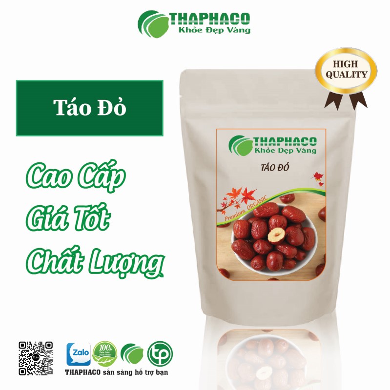 Mua 1kg táo đỏ khô cao cấp, giá rẻ, chất lượng tại THAPHACO