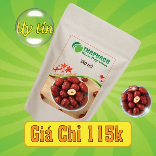 Túi 500g táo đỏ sấy khô giá rẻ