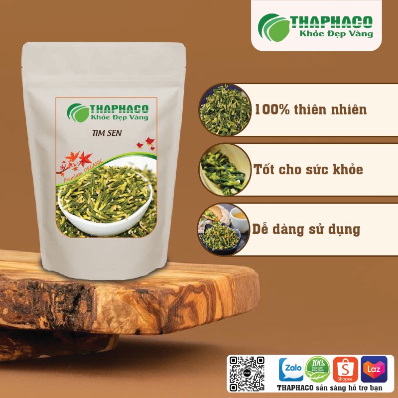 Địa chỉ uy tín để mua 1kg tim sen khô giá rẻ tại TP.HCM