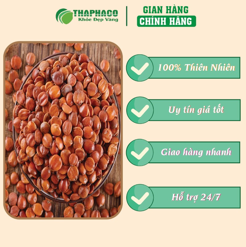 Liên hệ THAPHACO để mua 500g toan táo nhân sấy khô giá rẻ tại TP.HCM