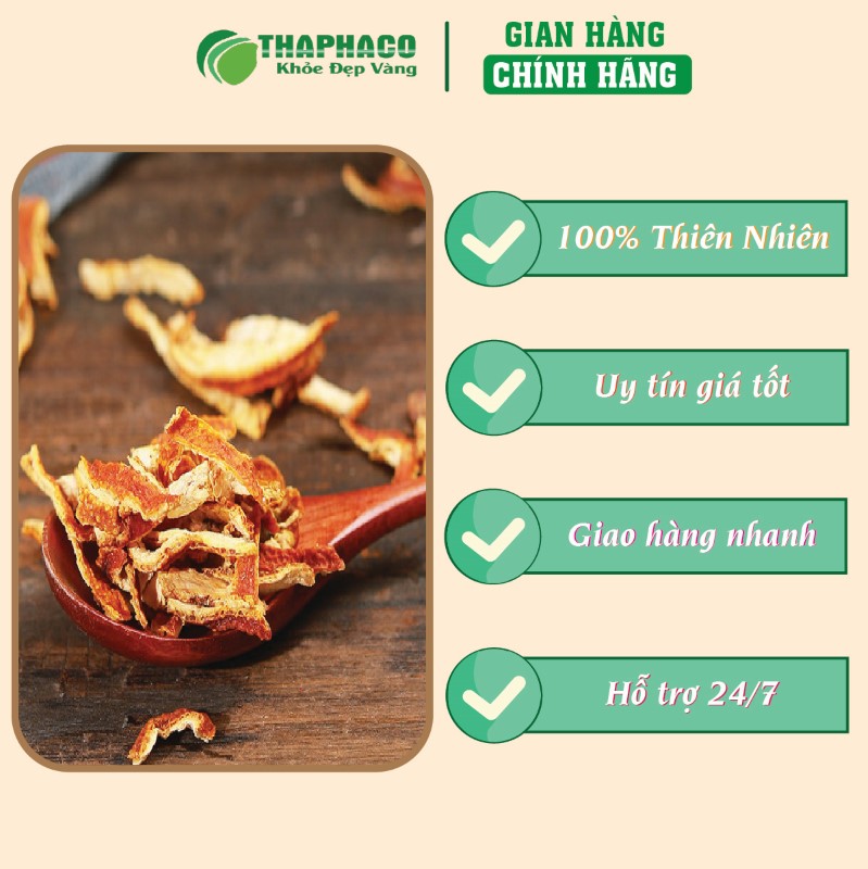 Liên hệ THAPHACO để mua trần bì sấy khô 500g giá rẻ tại TP.HCM
