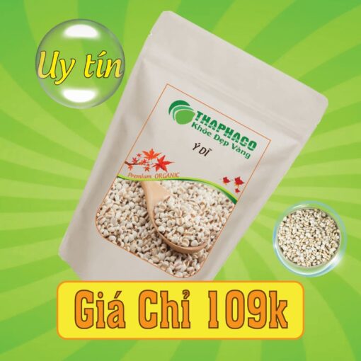 Túi 500g ý dĩ sấy khô giá rẻ