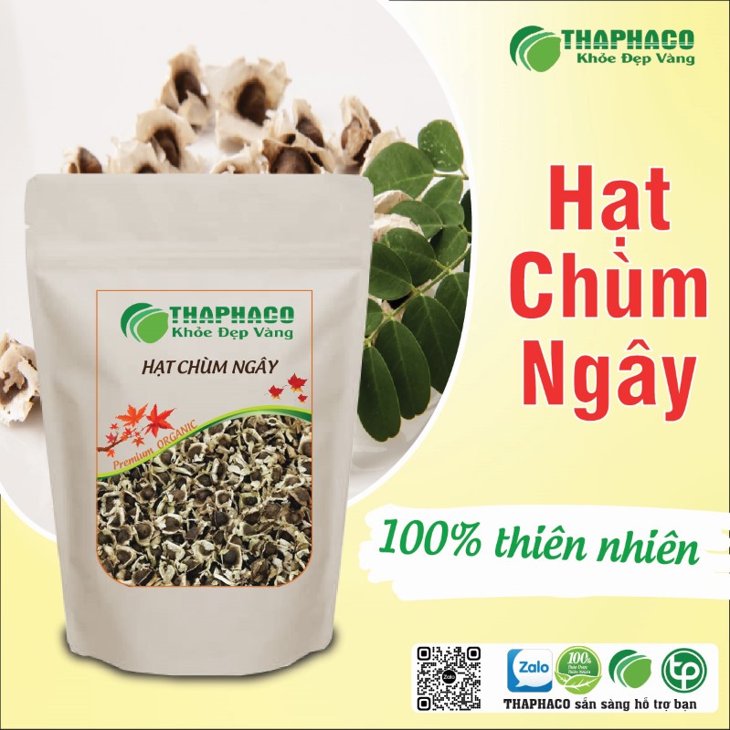 Mua hạt chùm ngây khô túi 500g giá rẻ tại THAPHACO