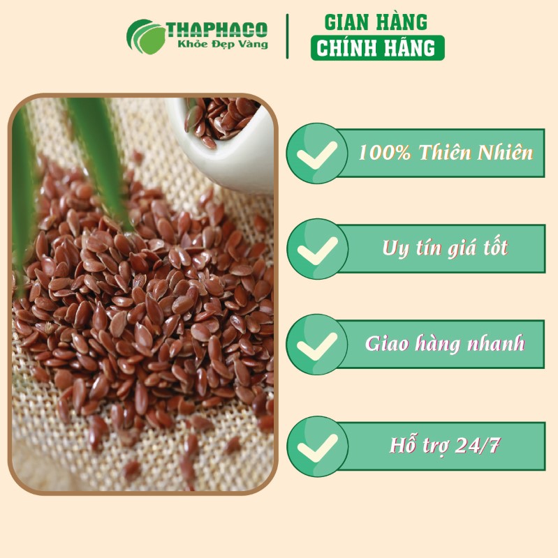 Địa chỉ mua hạt lanh túi 500g giá rẻ chính hãng tại TP.HCM