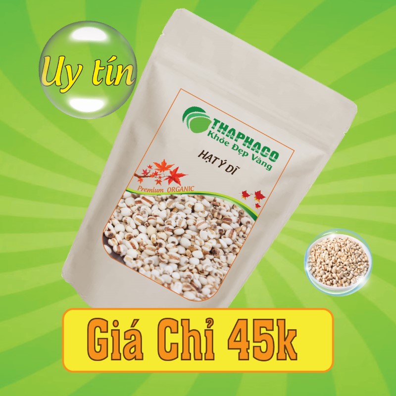 Mua 100g hạt ý dĩ khô với giá bán chỉ 45k