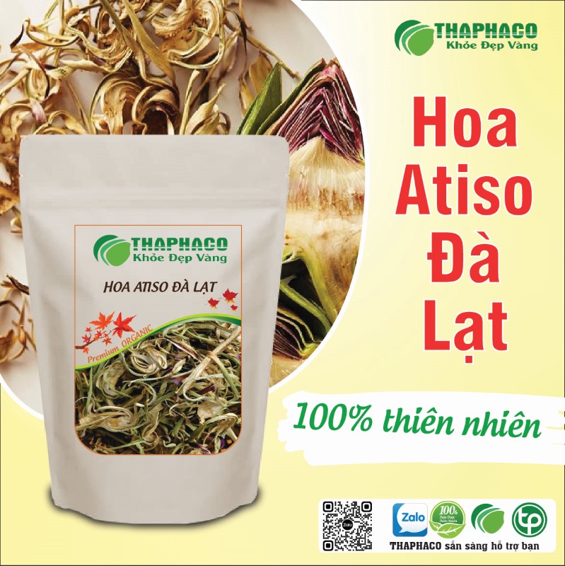 Mua hoa atiso đà lạt túi 1kg sấy khô giá rẻ tại THAPHACO