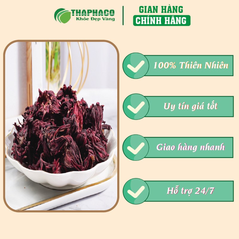 Hoa atiso đỏ sấy khô giá rẻ chính hãng tại THAPHACO