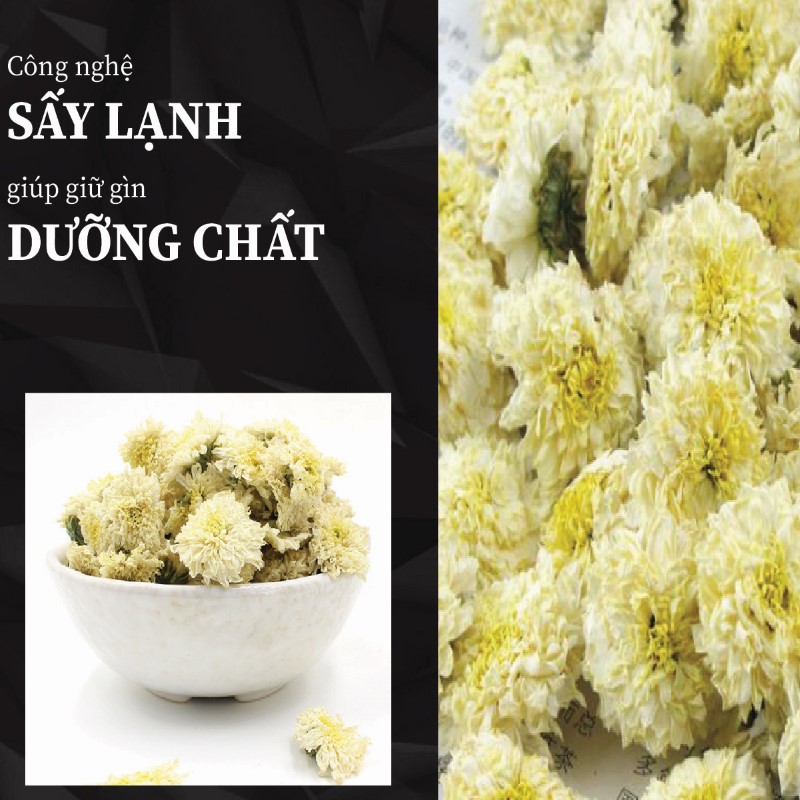 Mua 500g hoa cúc trắng chỉ với mức giá 330k