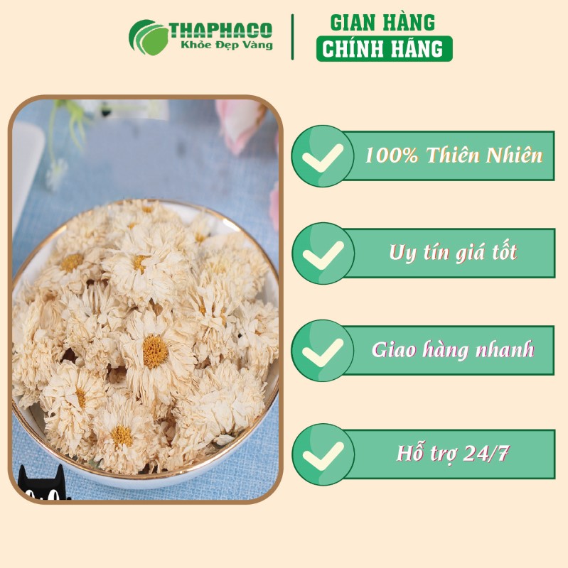 Mua hoa cúc trắng túi 500g giá rẻ chính hãng tại THAPHACO