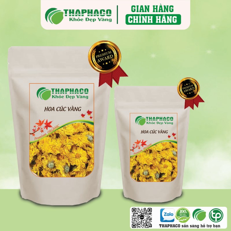 Địa chỉ bán hoa cúc vàng túi 500g giá rẻ chính hãng tại TP.HCM