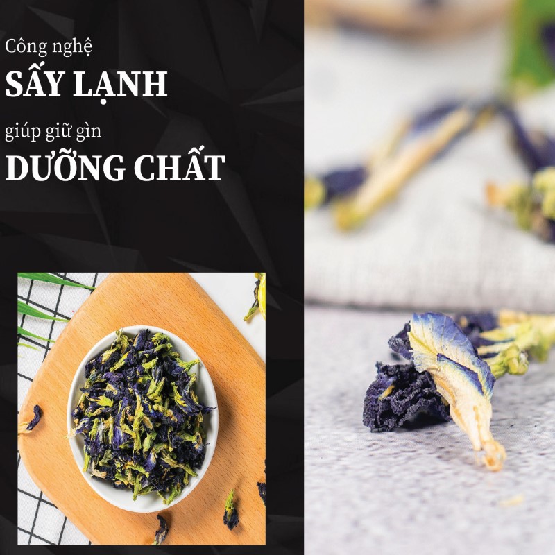 Mua 500g hoa đậu biếc với giá bán chỉ 390k