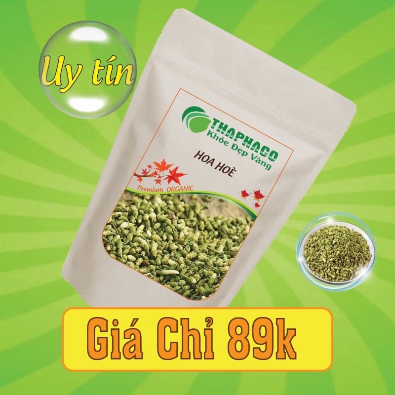 Túi 100g Hoa hoè sấy khô giá bao nhiêu?