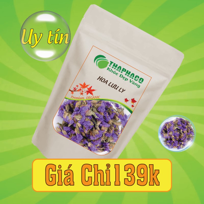 Hoa lưu ly sấy khô bao nhiêu 100g? 