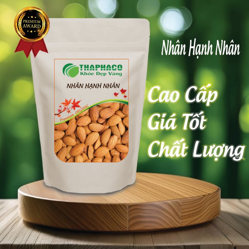 Mua nhân hạnh nhân khô túi 100g giá rẻ tại THAPHACO