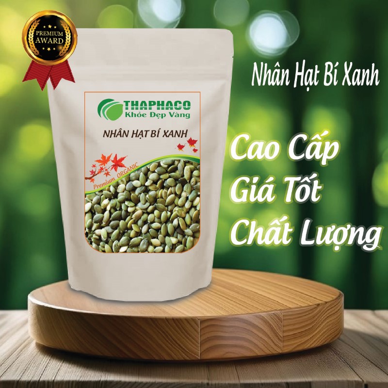 Mua nhân hạt bí xanh khô túi 100g giá rẻ tại THAPHACO