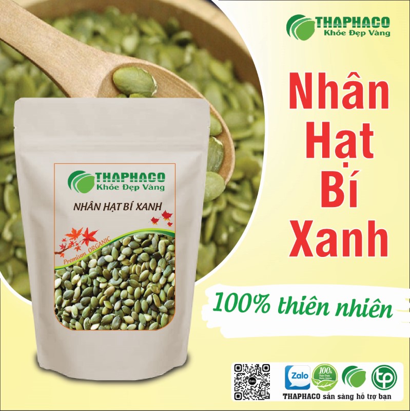 Mua 1kg nhân hạt bí xanh khô giá rẻ uy tín tại THAPHACO