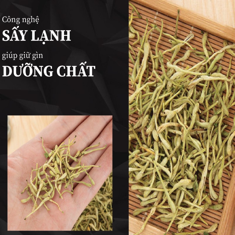 Mua 500g nụ kim ngân hoa cao cấp với mức giá chỉ 1020k